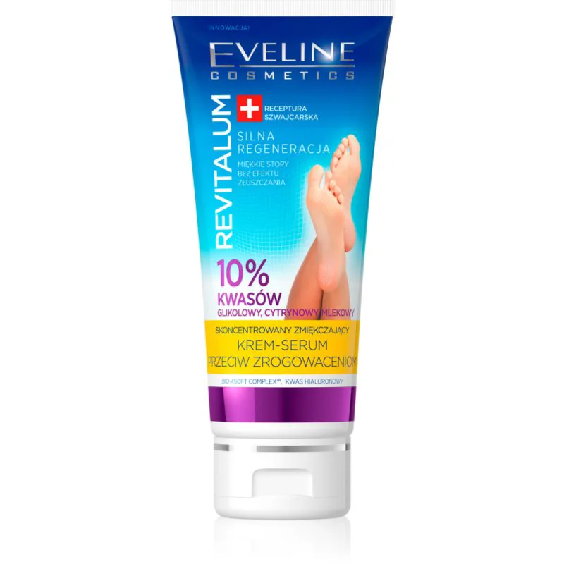 Eveline Cosmetics Revitalum απαλυντική κρέμα για τα πόδια για την αντιμετώπιση των κάλων 75 ml