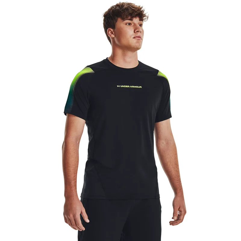 T-shirt Under Armour Hg Armour Nov Fitted Ss Black XXL