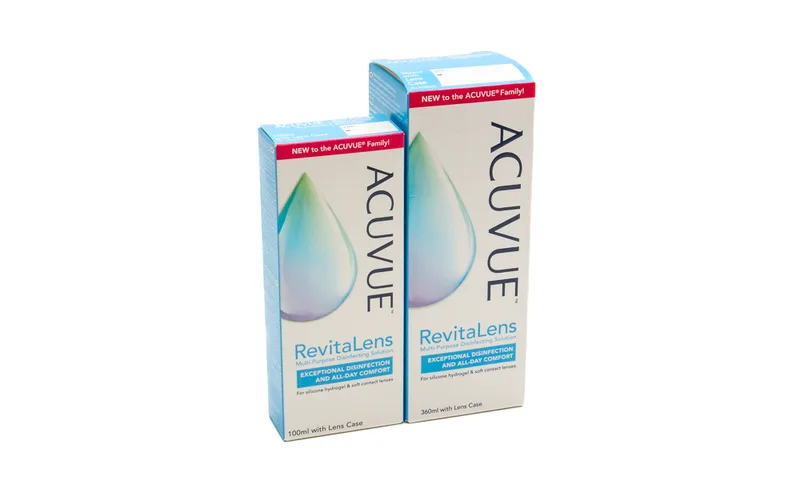JOHNSONS & JOHNSONS ΥΓΡΟ ΦΑΚΩΝ JOHNSONS & JOHNSONS ACUVUE REVITALENS 360ml +60ml. ACUVUE REVITALENS