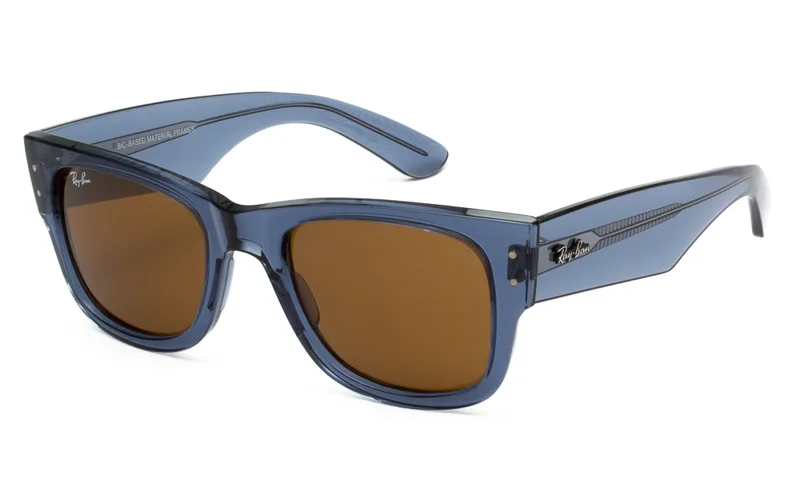RAY BAN ΓΥΑΛΙΑ ΗΛΙΟΥ RAY BAN MEGA WAYFARER 0840S 668073 5121 0840S Μπλέ