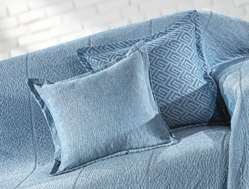 Μαξιλαροθήκη Διακόσμησης Guy Laroche Soho Denim 50x50