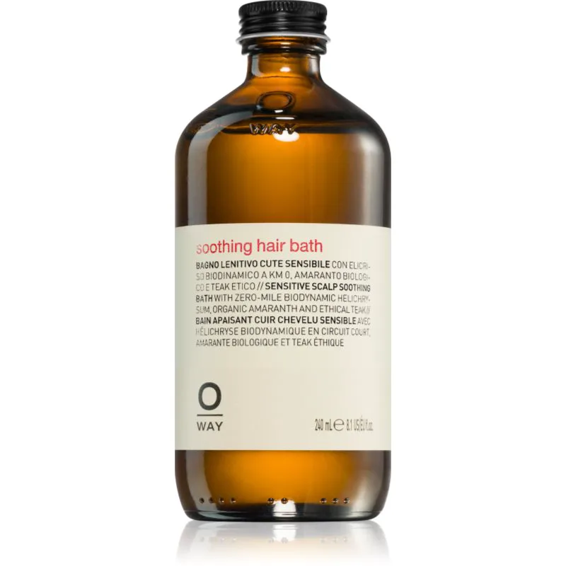 Oway soothing Hair Bath καταπραϋντικό σαμπουάν για ευαίσθητο τριχωτό της κεφαλής 240 ml