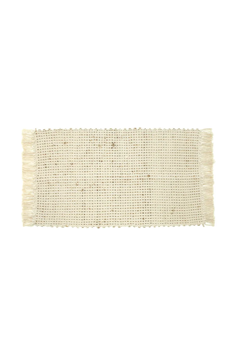 Χαλάκι μπάνιου απο γιούτα 60x150 Coincasa - 000480141 Μπεζ