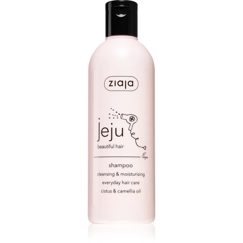 Ziaja Jeju Young Skin καθαριστικό σαμπουάν με ενυδατικό αποτέλεσμα 300 ml
