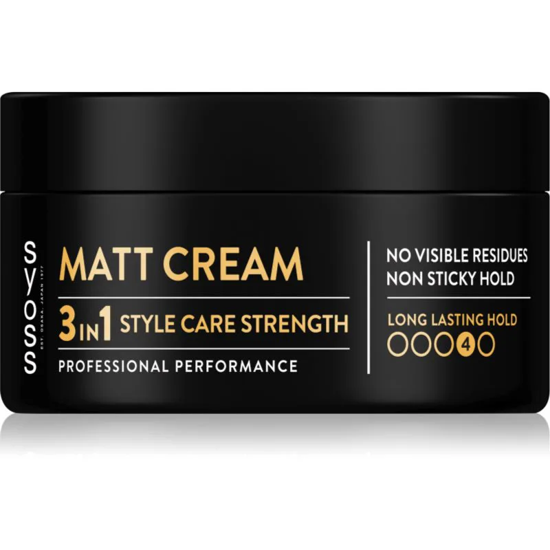 Syoss Matt Fiber ματ πάστα φιξαρίσματος για φιξάρισμα και σχήμα 100 ml