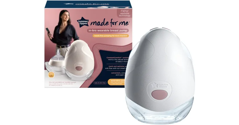 Tommee Tippee Made for Me In-bra Wearable Breast Pump Breast Pump