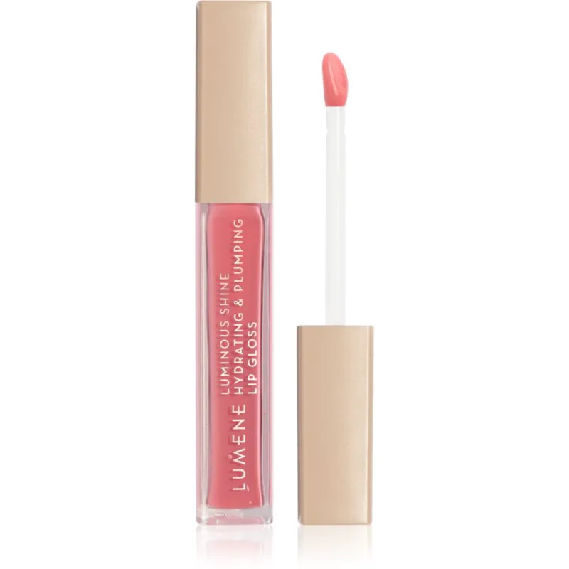 Lumene Luminous Shine ενυδατικό λιπ γκλος απόχρωση 6 Soft Ροζ 5 ml