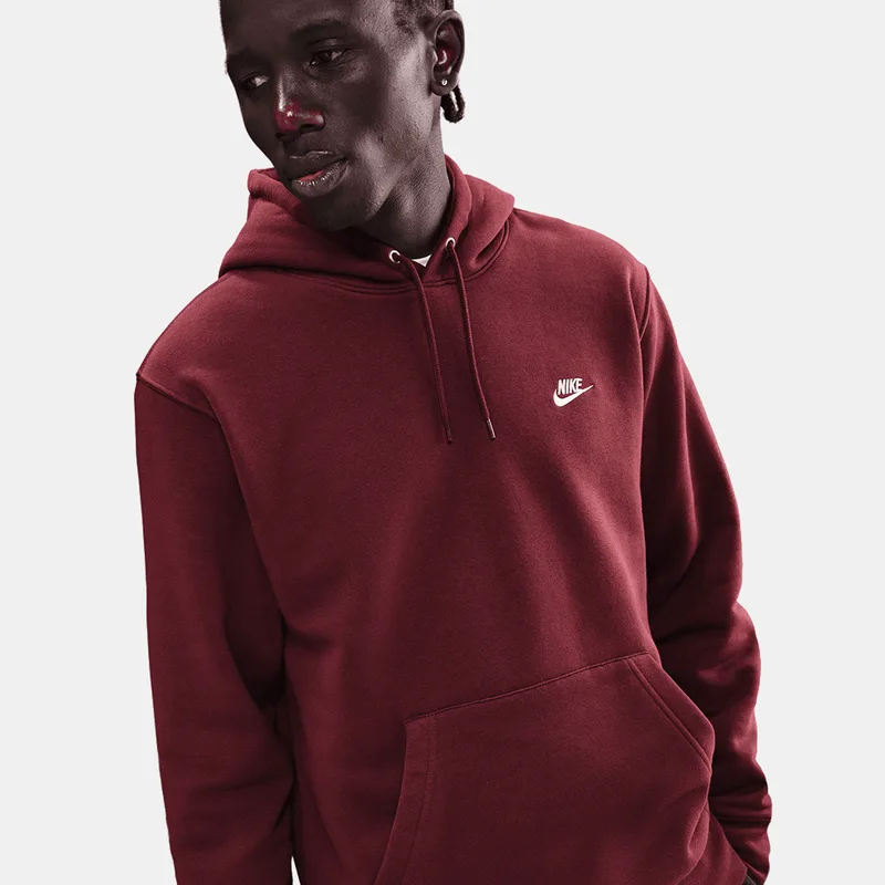 Nike Club Ανδρική Μπλούζα με Κουκούλα (9000233978_86908)