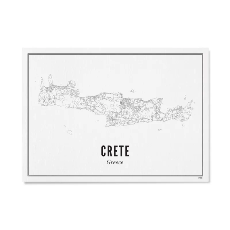 Αφίσα Κρήτη - Καρτ Ποστάλ (10 x 15cm)