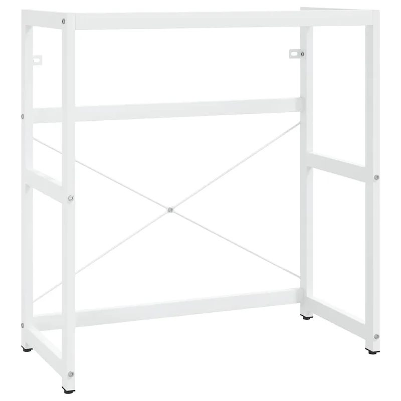 vidaXL Έπιπλο Μπάνιου Λευκό 79 x 38 x 83 εκ. Σιδερένιο