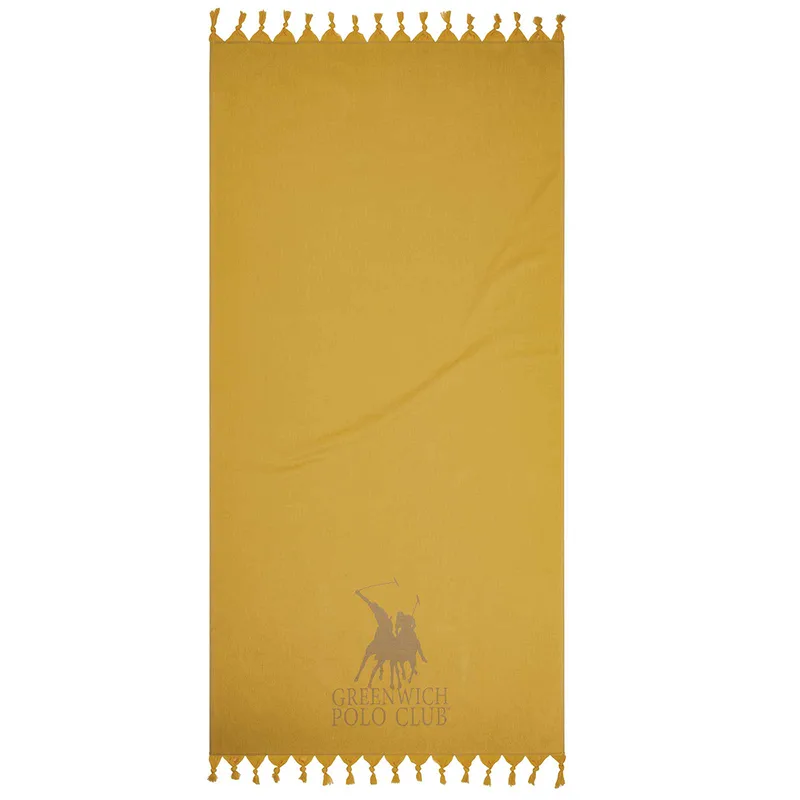Παρεό (90x170) Greenwich Polo Club Beach 3796 Ochra