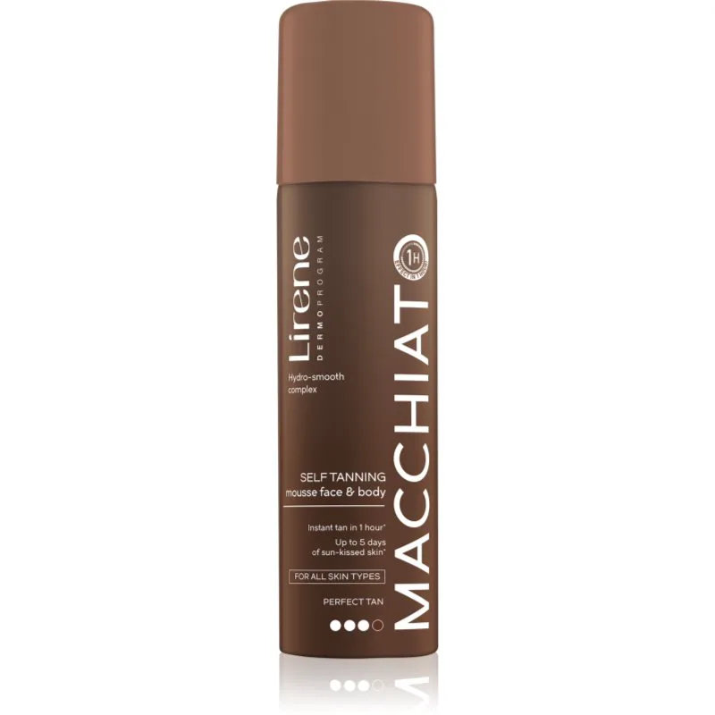 Lirene Perfect Tan αφρός αυτομαυρίσματος Για πρόσωπο και σώμα 150 ml