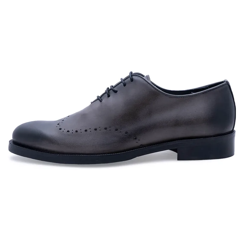 Prince Oliver Oxford Γκρι Παπούτσια