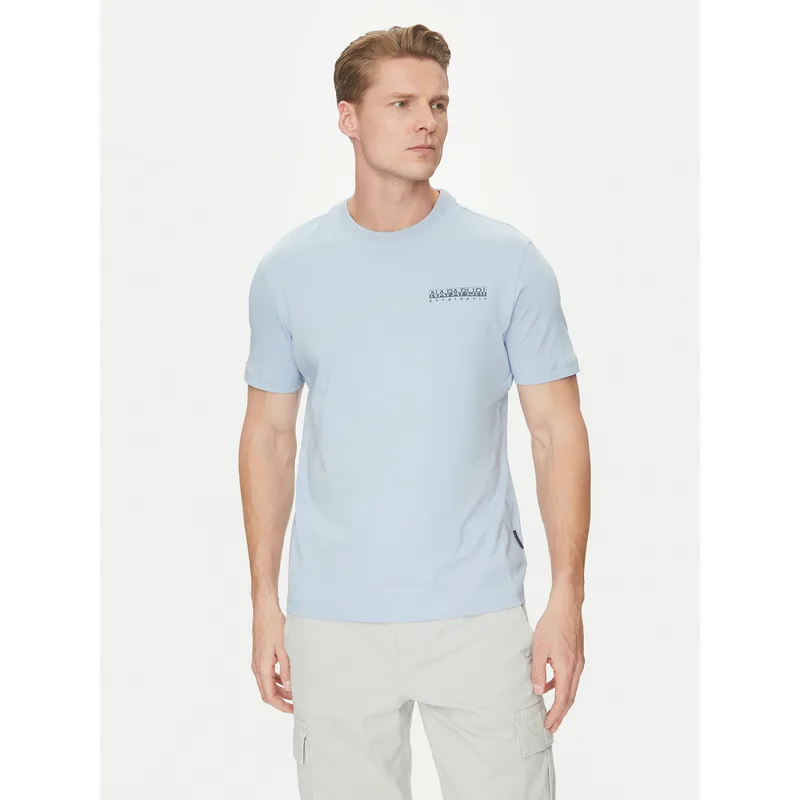 Napapijri T-Shirt S-Sovana NP0A4IE4 Γαλάζιο Regular Fit
