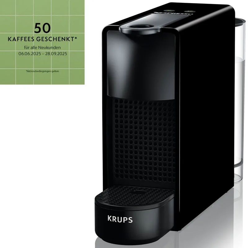 Nespresso XN 1108 Essenza Mini Coffee Machine black by Krups