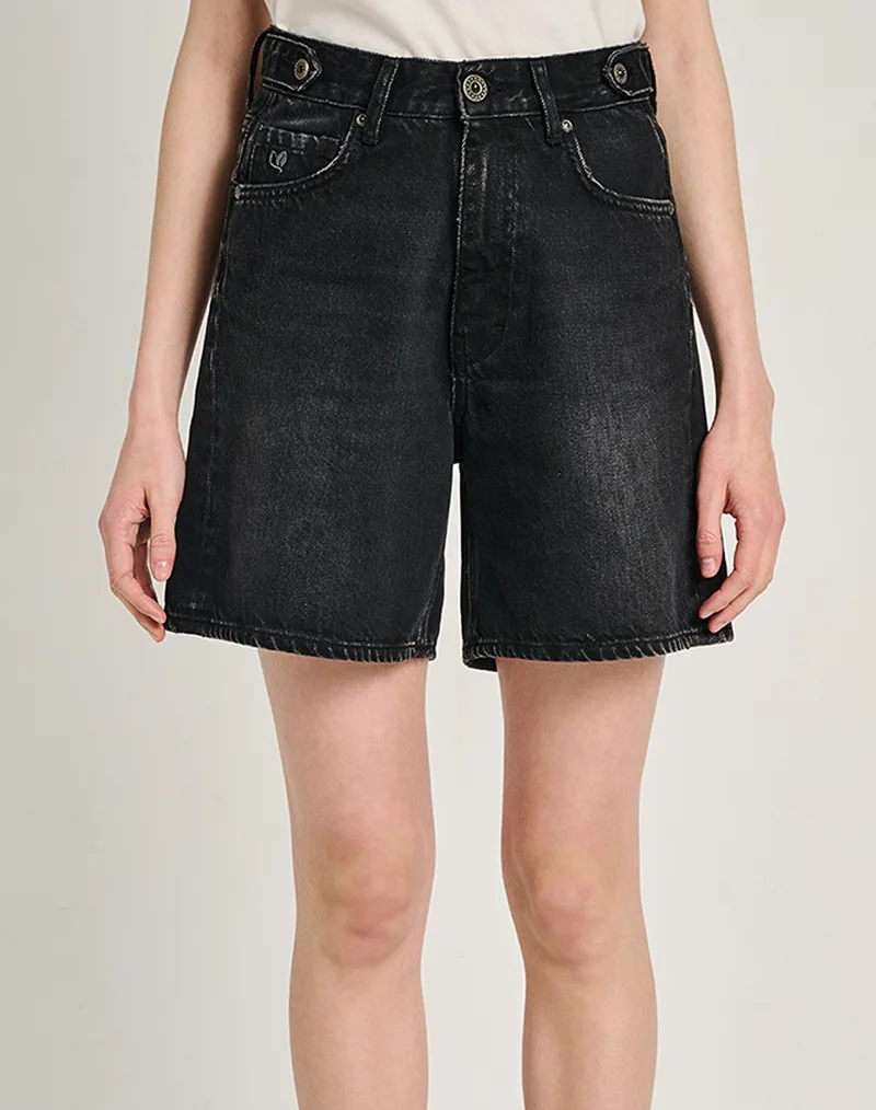 STAFF Rita Wmn Short Pant 100%Co 5-920.064.NE.055-.00 DenimBlack