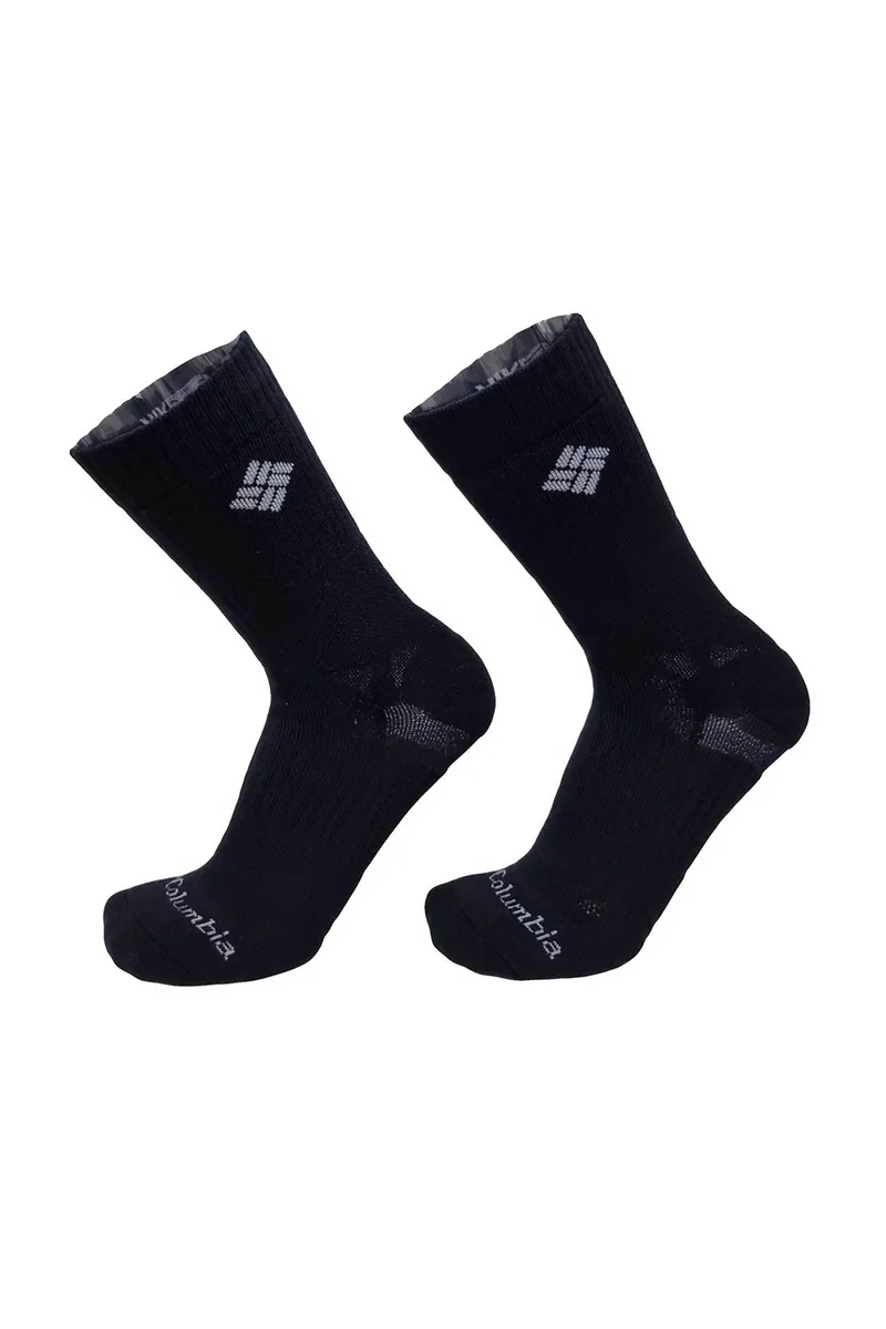 Columbia unisex μακριές κάλτσες "Columbia Hike" - C1403Black-L Μαύρο
