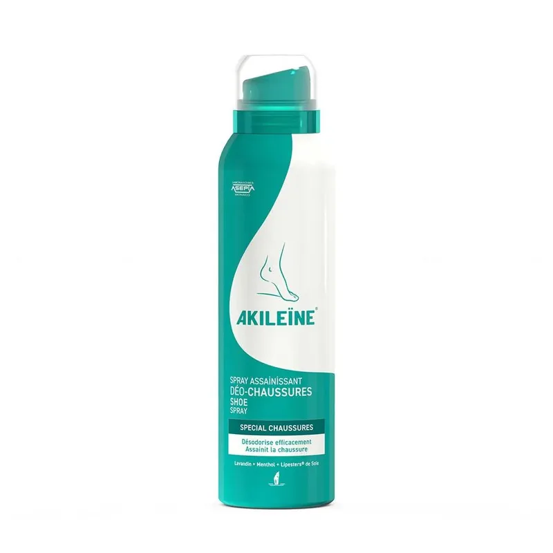 Asepta Akileine Sanitizing Spray Deo Shoes Very Heavy Sweating 150ml