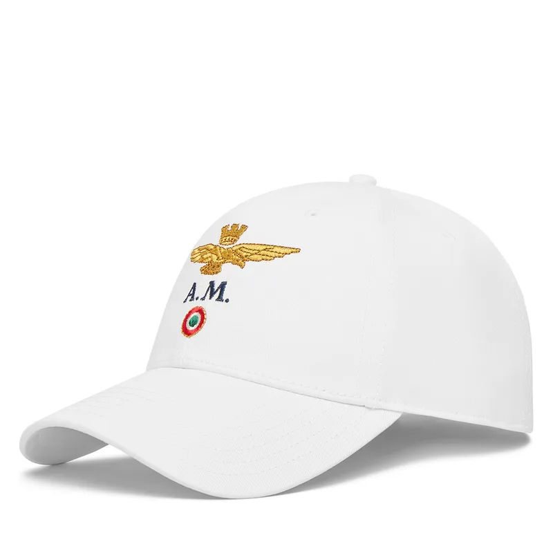 Καπέλο Jockey Aeronautica Militare 261HA1100UCT02848 Λευκό