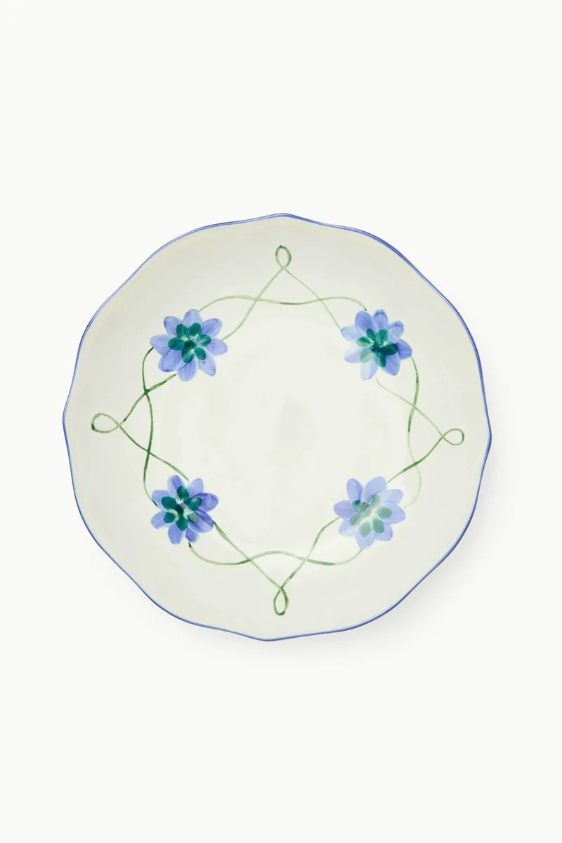 Coincasa κεραμικό πιάτο σούπας 22 cm "Antoinette" - 006808442 Λευκό