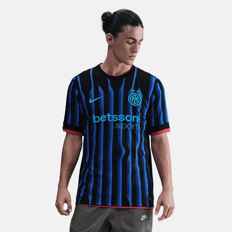Nike Inter Milan FC 2025/26 Home Authentic Ανδρική Ποδοσφαιρική Φανέλα (9000209308_82495)