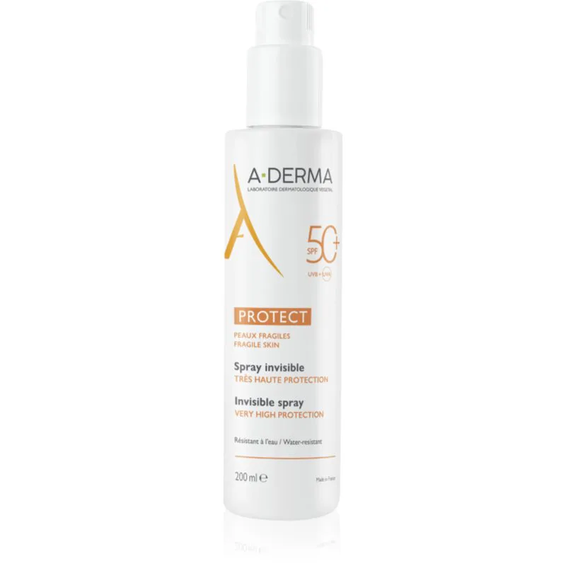 A-Derma Protect Spray προστατευτική λοσιόν σε σπρέι SPF 50+ 200 ml