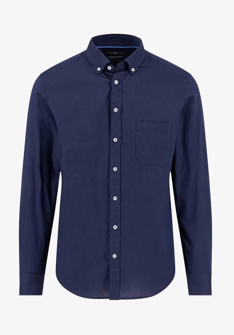 Fynch Hatton Πουκάμισο της σειράς Texture - 1508 5000 685 Navy