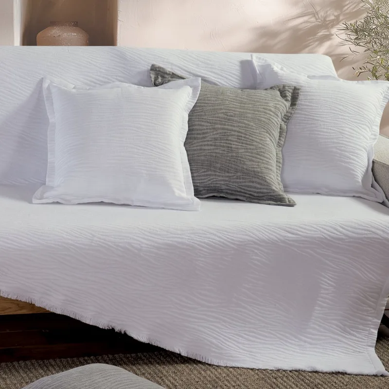 Ριχτάρι Καναπέ Διθέσιου (170x250) Nef-Nef Homeware Zebra White