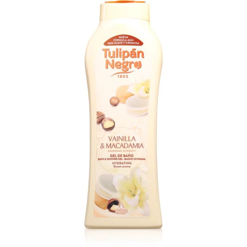 Tulipán Negro Vanilla Y Macadamia τζελ για ντους 650 ml
