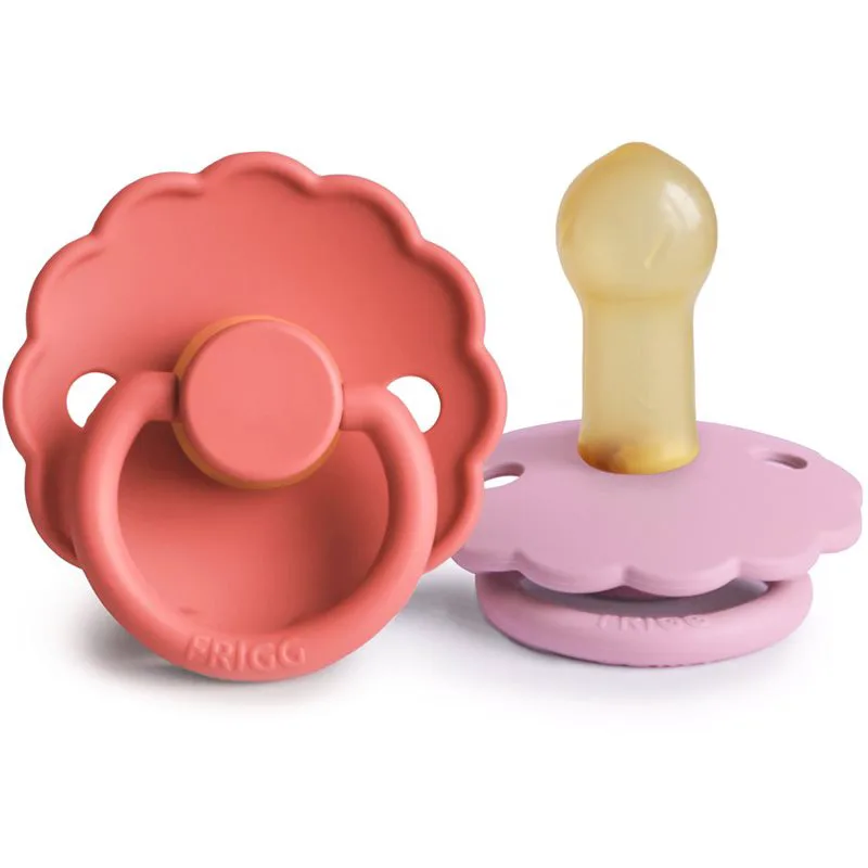 FRIGG Daisy Size 2:6-18 months πιπίλα Poppy/Lupine 2 τμχ