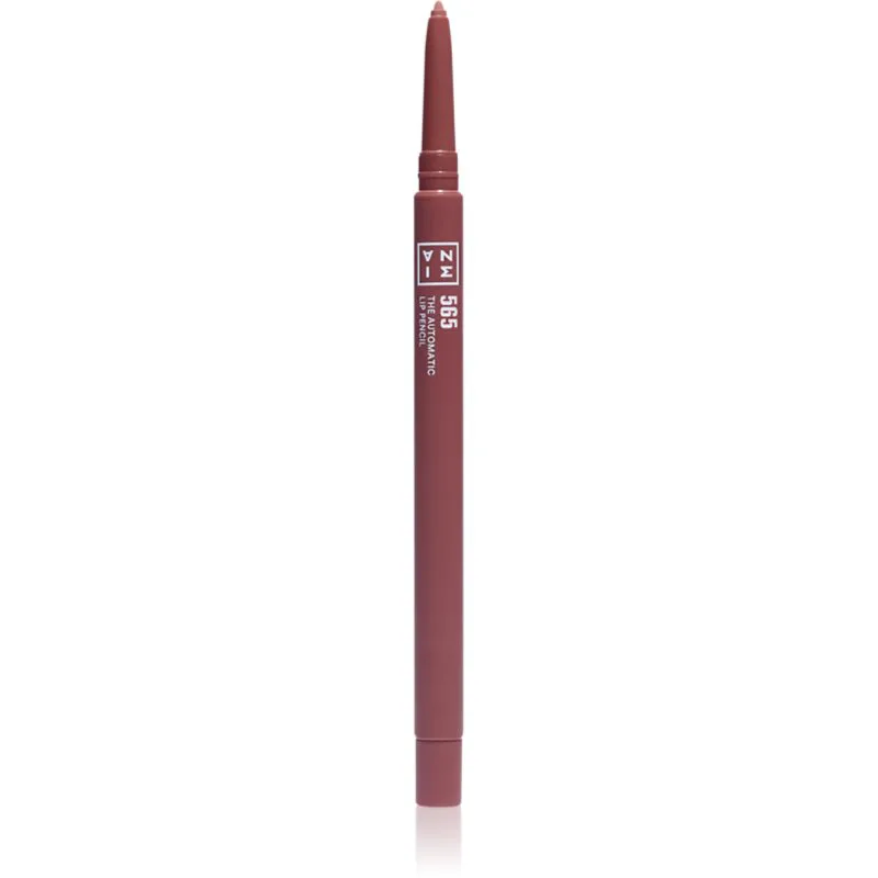 3INA The Automatic Lip Pencil μολύβι περιγράμματος για τα χείλη απόχρωση 565 - Hazel brown 0.35 γρ