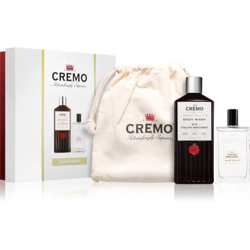 Cremo Italian Bergamot σετ δώρου για άντρες