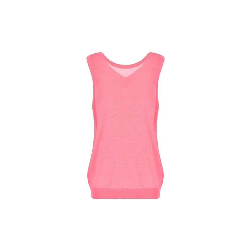 Αμάνικα/T-shirts χωρίς μανίκια EAX MAGLIA ΚΝΙΤ ΤΑΝΚ TOP WOMEN