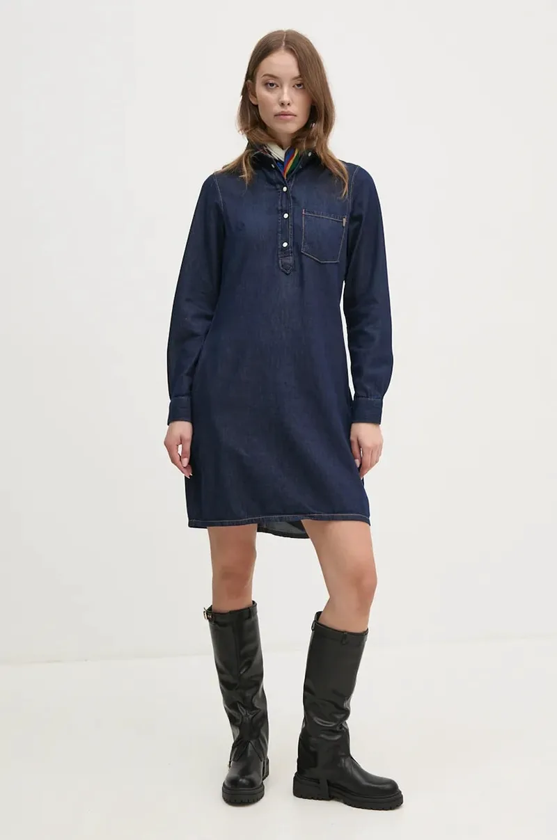Φόρεμα τζιν Pepe Jeans REGULAR PULL-OVER DRESS