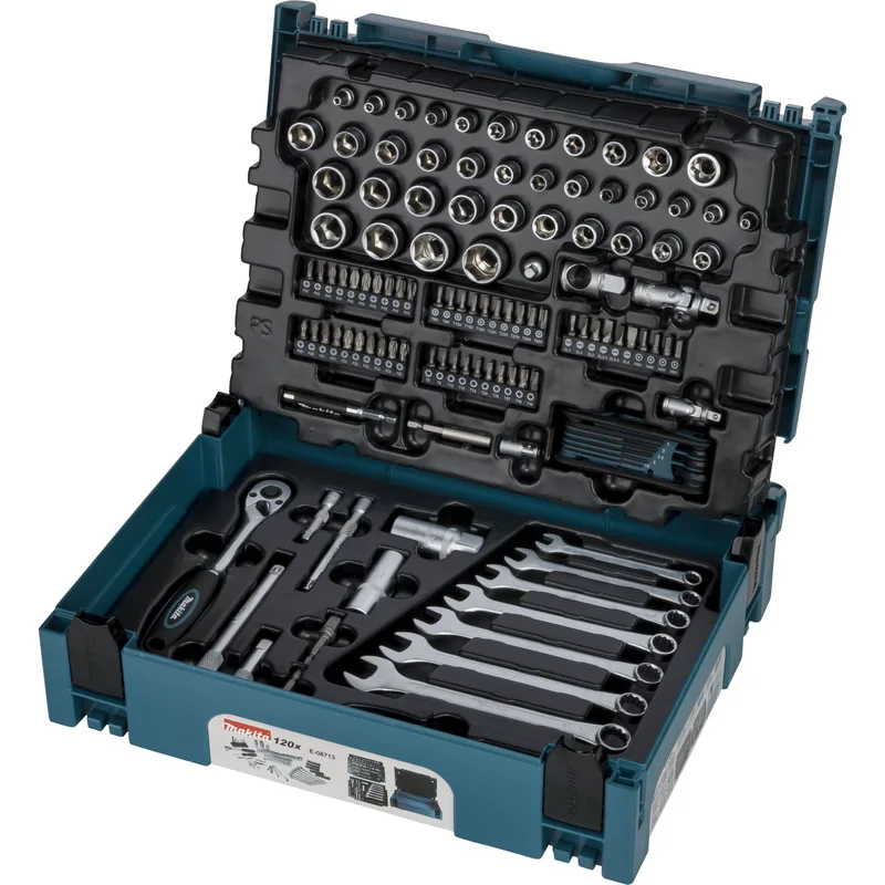 Σετ Εργαλείων Makita E-08713 120 τεμαχίων. MAKPAC