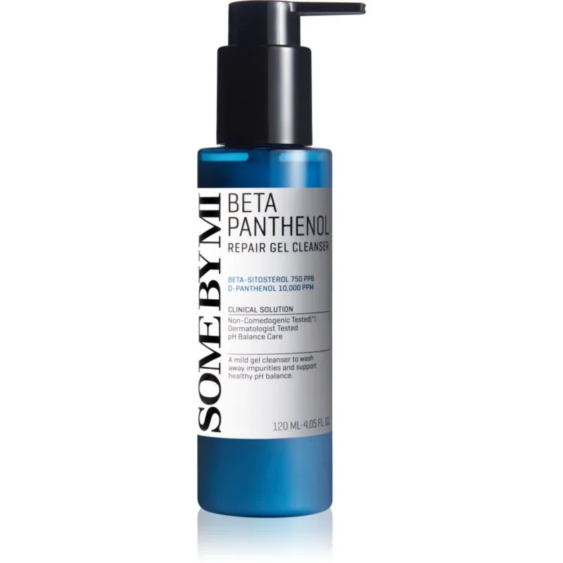 Some By Mi Beta Panthenol Repair Gel Cleanser απαλό καθαριστικό τζελ για ευαίσθητη επιδερμίδα 120 ml