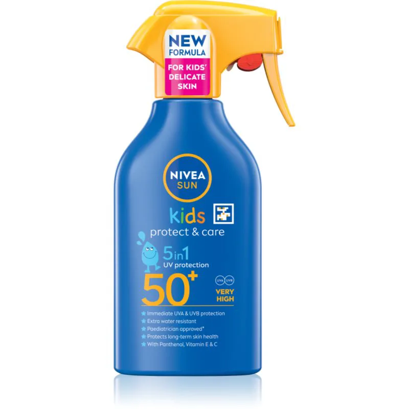 NIVEA SUN Kids παιδικό αντηλιακό σπρέι SPF 50+ 250 ml