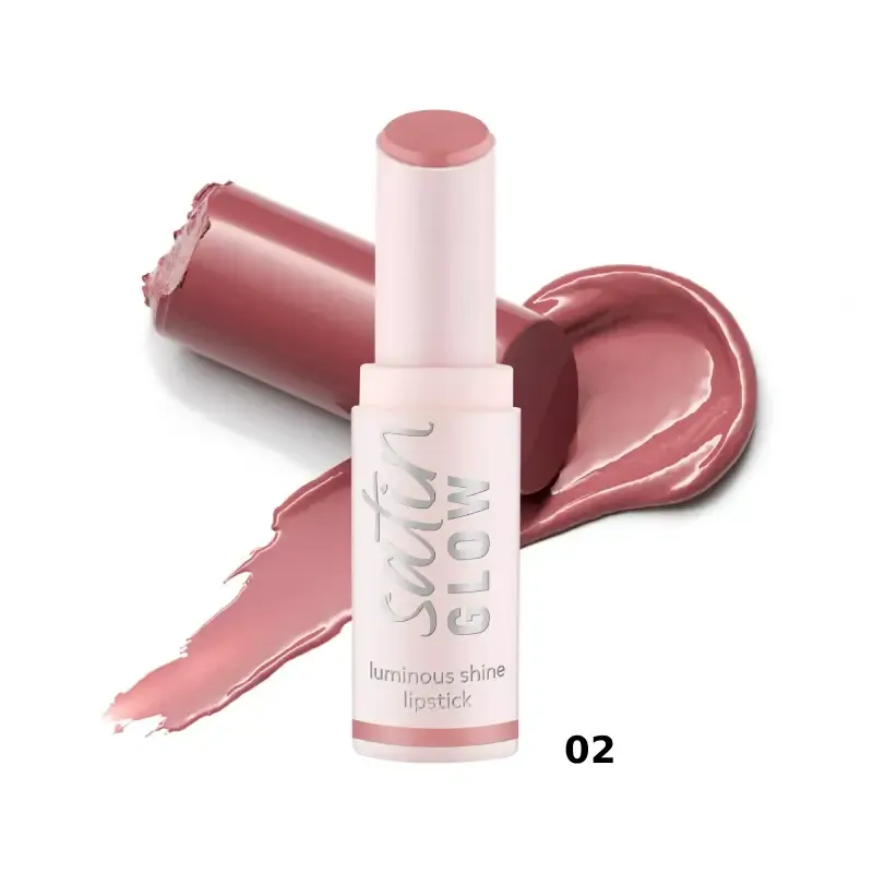 Essence Satin Glow Luminous Shine Lipstick 02
