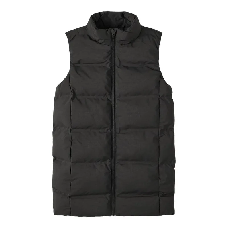 Μπουφάν αμάνικο κορίτσι name it-13219028-Black