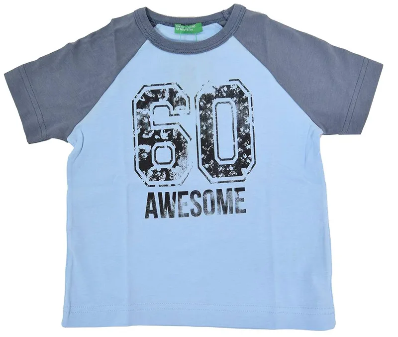 T-SHIRT BENETTON CA ΓΑΛΑΖΙΟ (82 CM)-(1-2 ΕΤΩΝ)