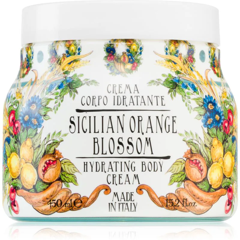 Rudy - Le Maioliche Sicilian Πορτοκαλί Blossom Line ενυδατική κρέμα σώματος 450 ml