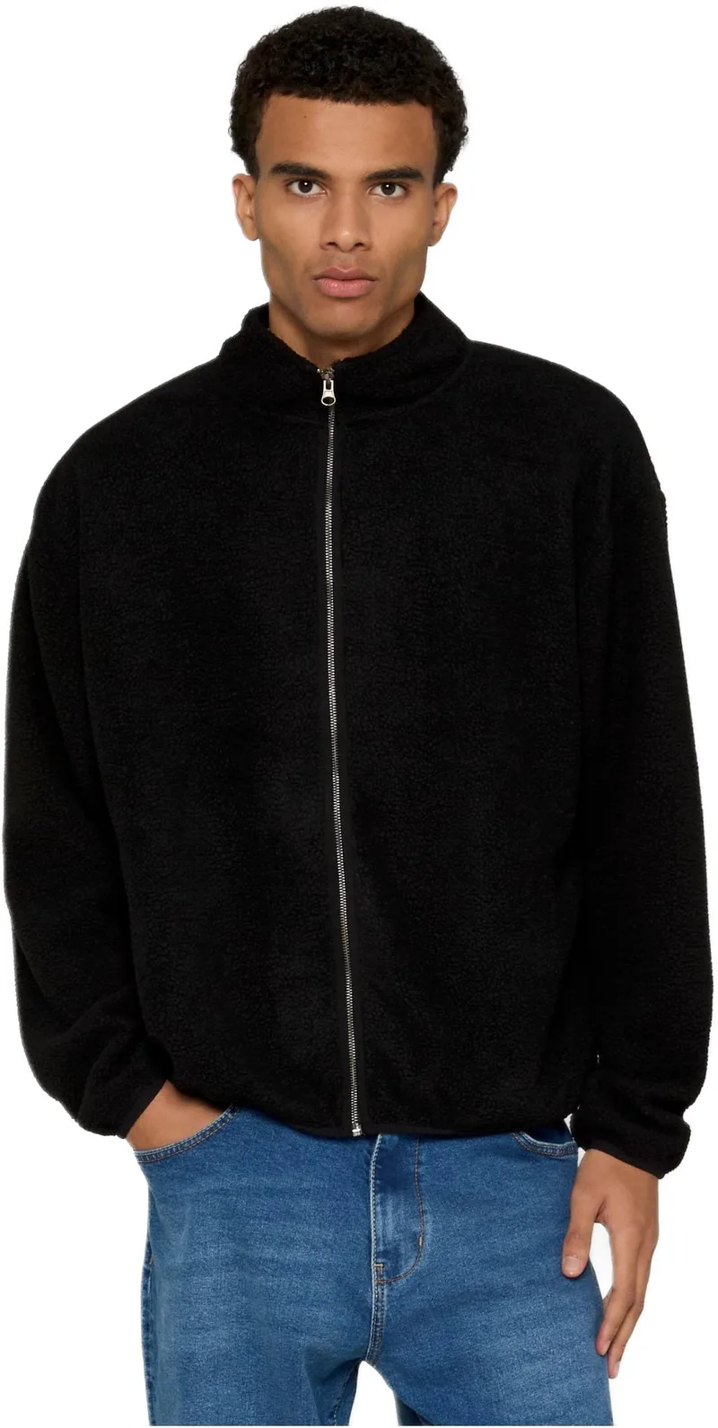 Μπουφάν Teddy DFJA076-20259 DEF jetblack