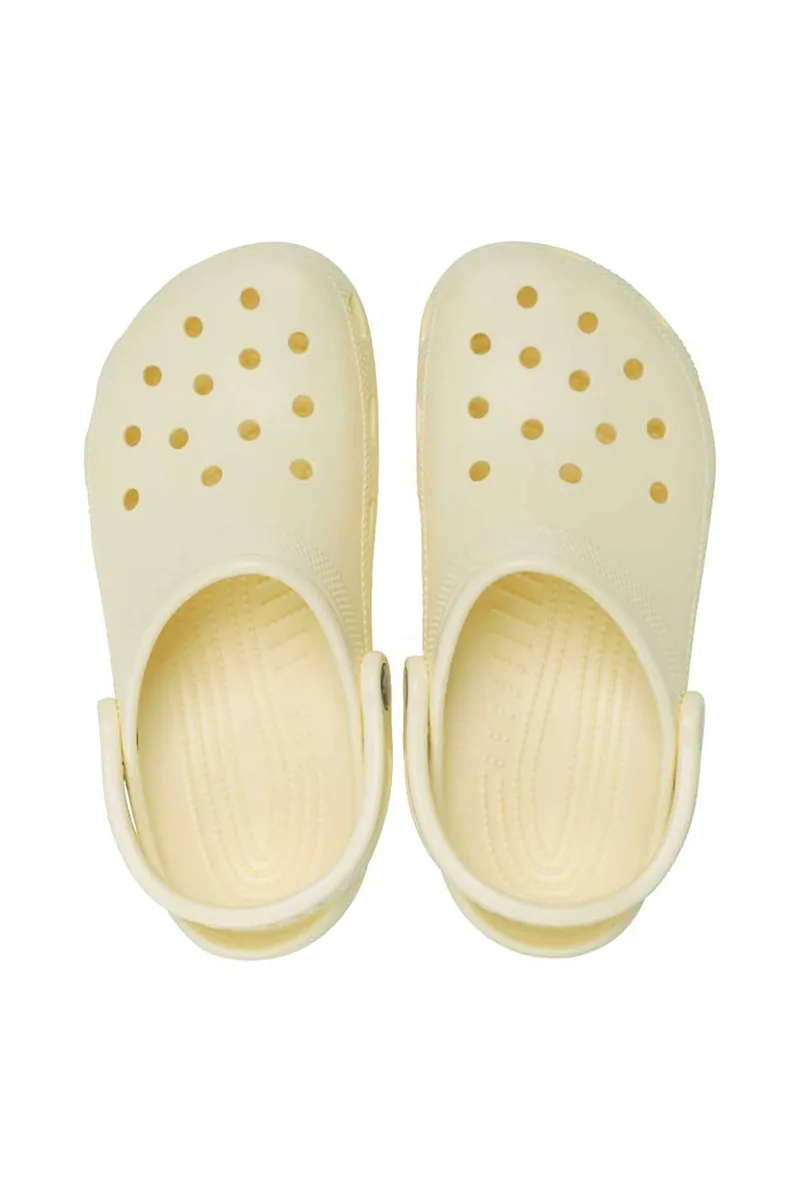 Crocs unisex clogs μονόχρωμα με διάτρητο σχέδιο "Crush" - E79700 Κίτρινο