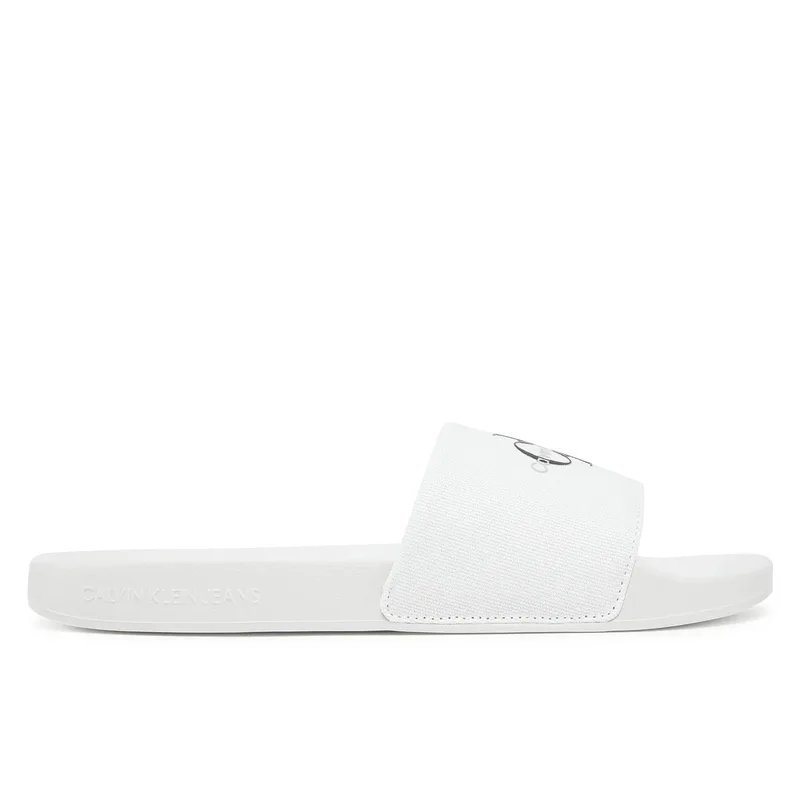 Ανδρικές Παντόφλες Slide Calvin Klein YM0YM01271 0K4 Λευκές
