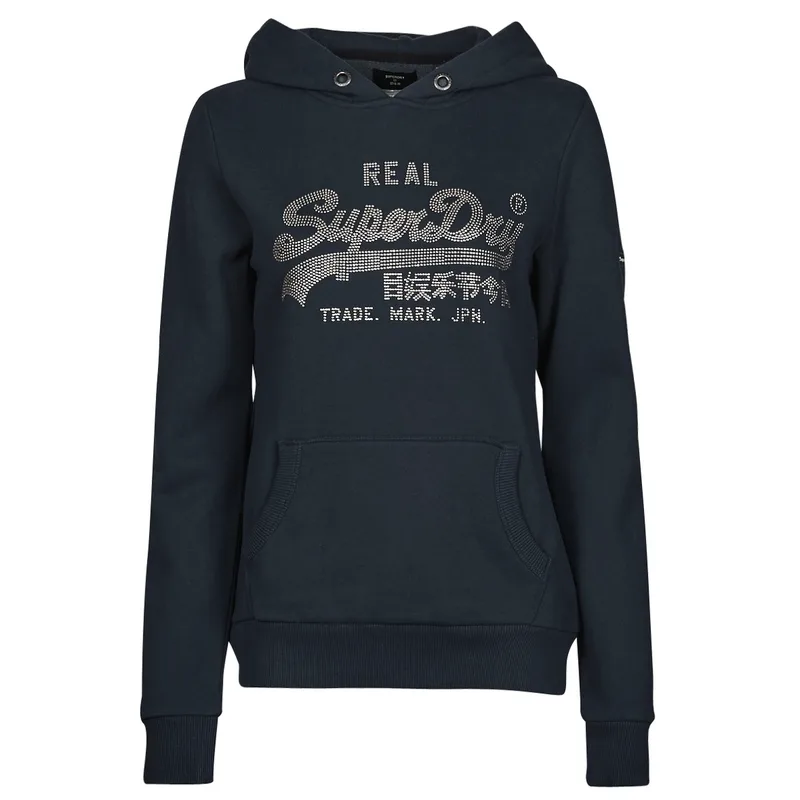 T-shirt με κουκούλα Superdry VL B+F22:F31OHO SPARKLE HOOD BB