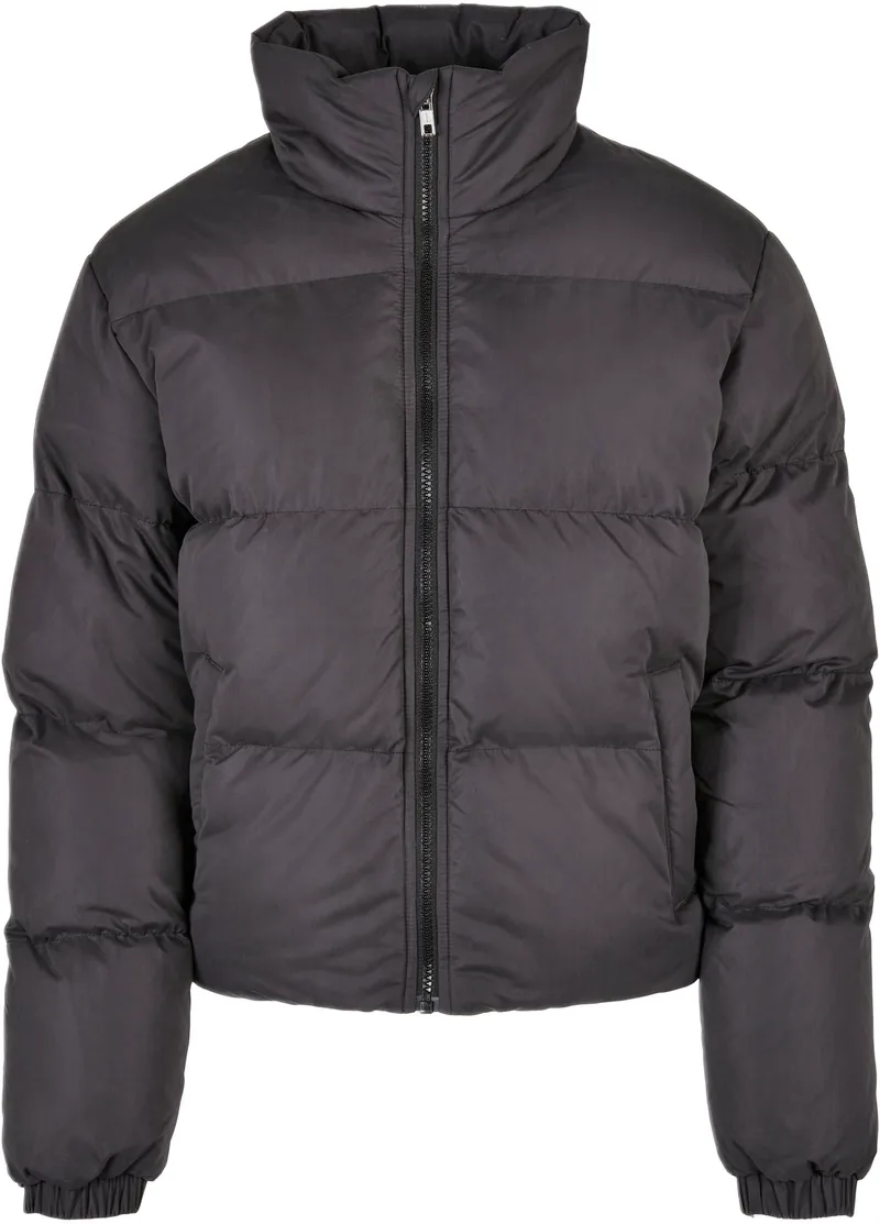 Γυναικείο Κοντό Μπουφάν Puffer TB4759 Urban Classics Black Black