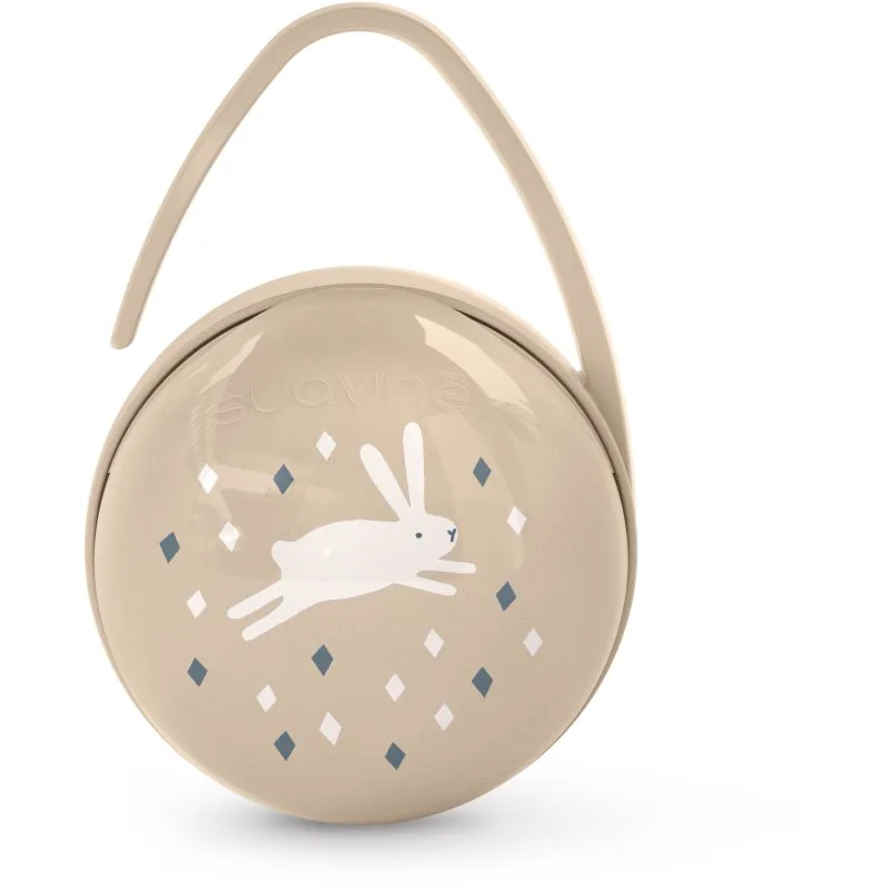 Suavinex Wonderland Duo Soother Case κουτί πιπίλας Brown 1 τμχ