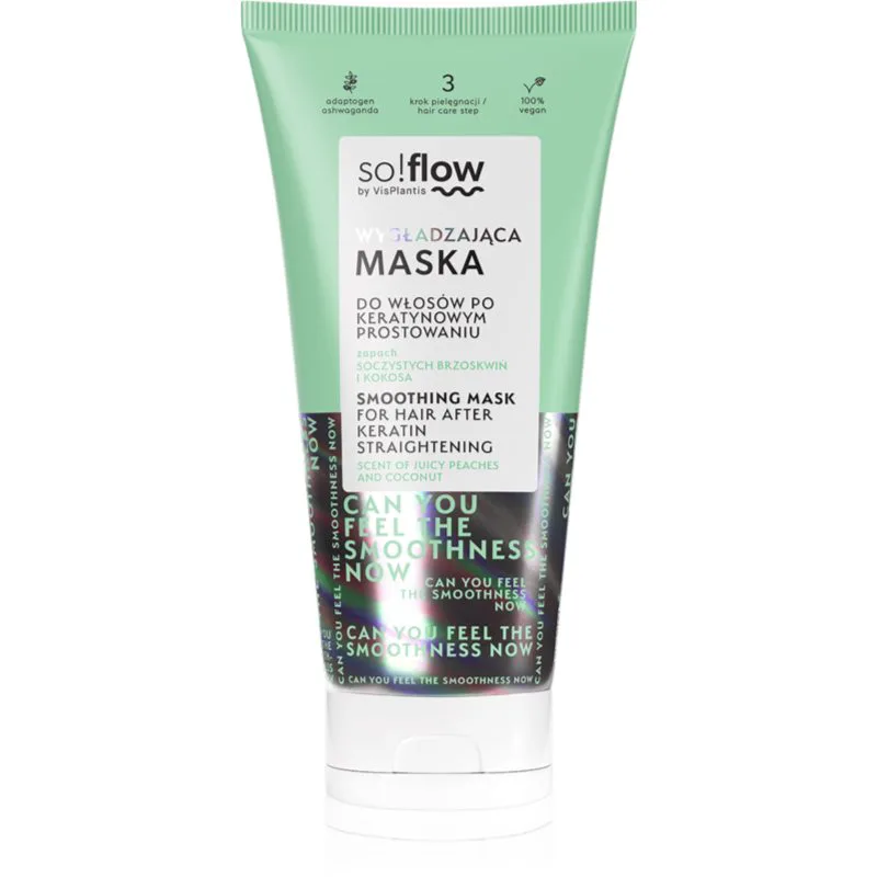 so!flow After Keratin Straightening Smoothing Mask μάσκα μαλλιών 200 ml