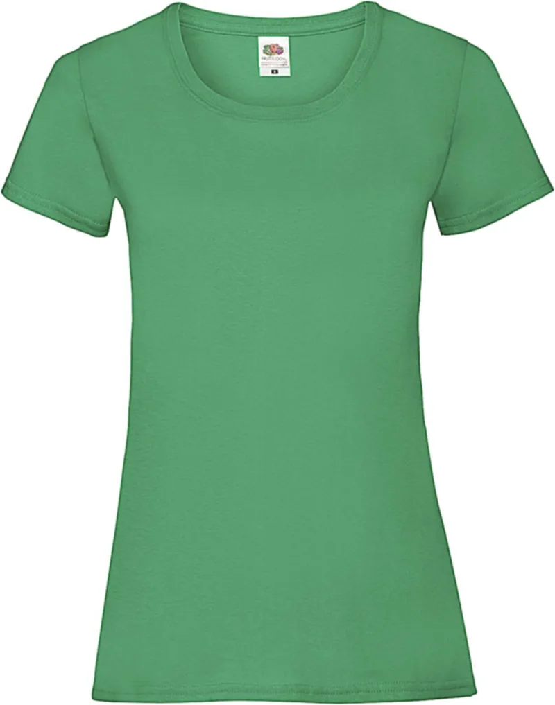 Lady-Fit Valueweight T Fruit of the Loom 61-372-0 Kelly Green