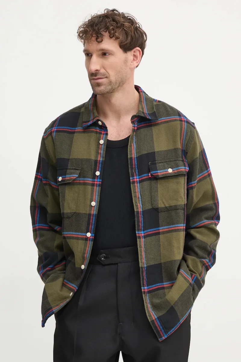 Levi's πουκάμισο ανδρικό ντένιμ JACKSON WORKER